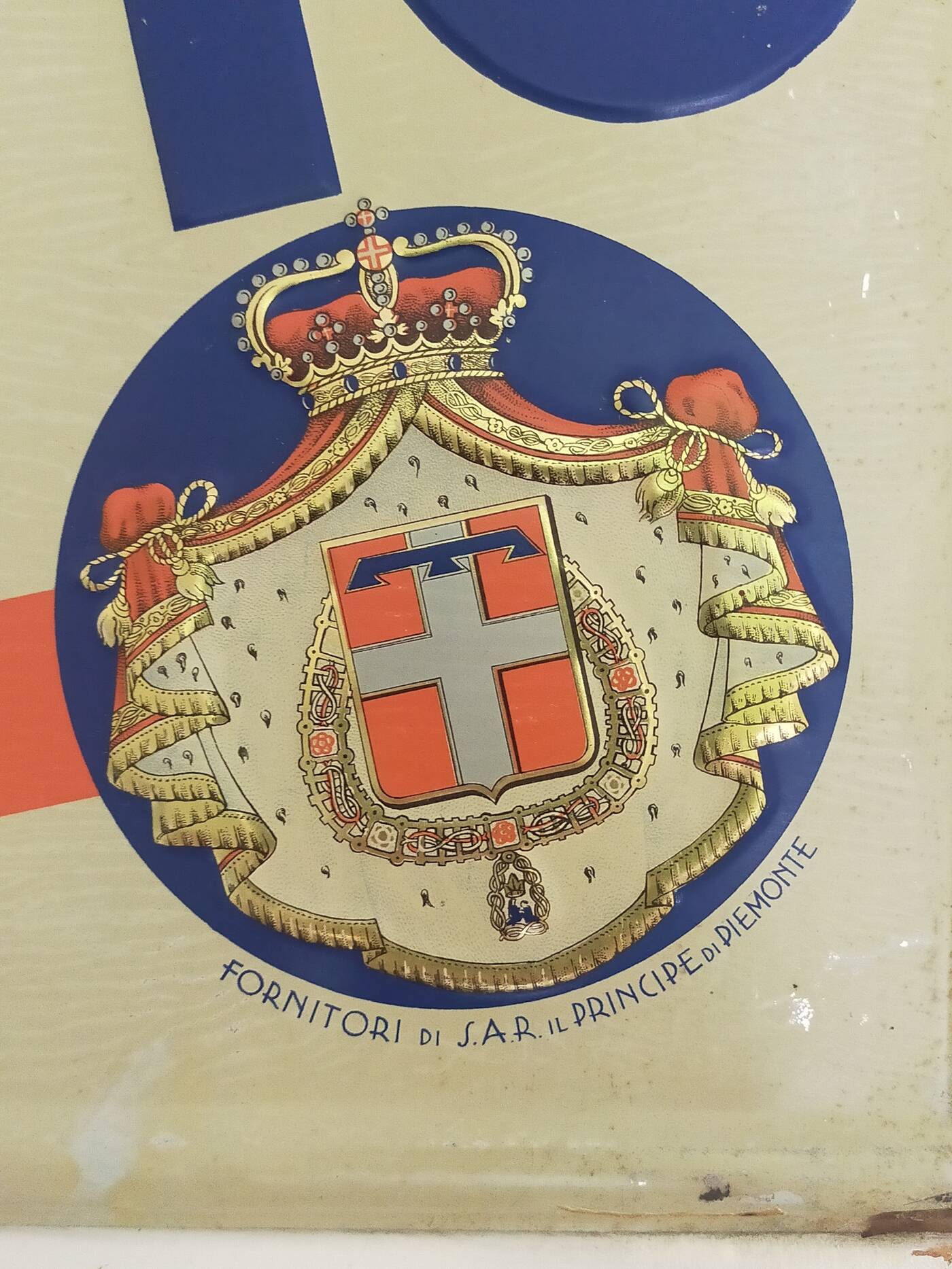 GELATO PEPINO 1884 - Targa 'Metalgraf' anni '40