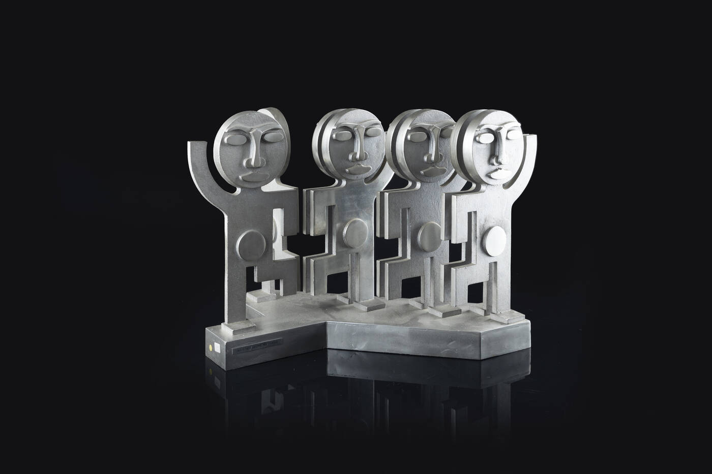 MARIO MOLINARI - 'Al 1-1971-Gruppo per comizio' 1971