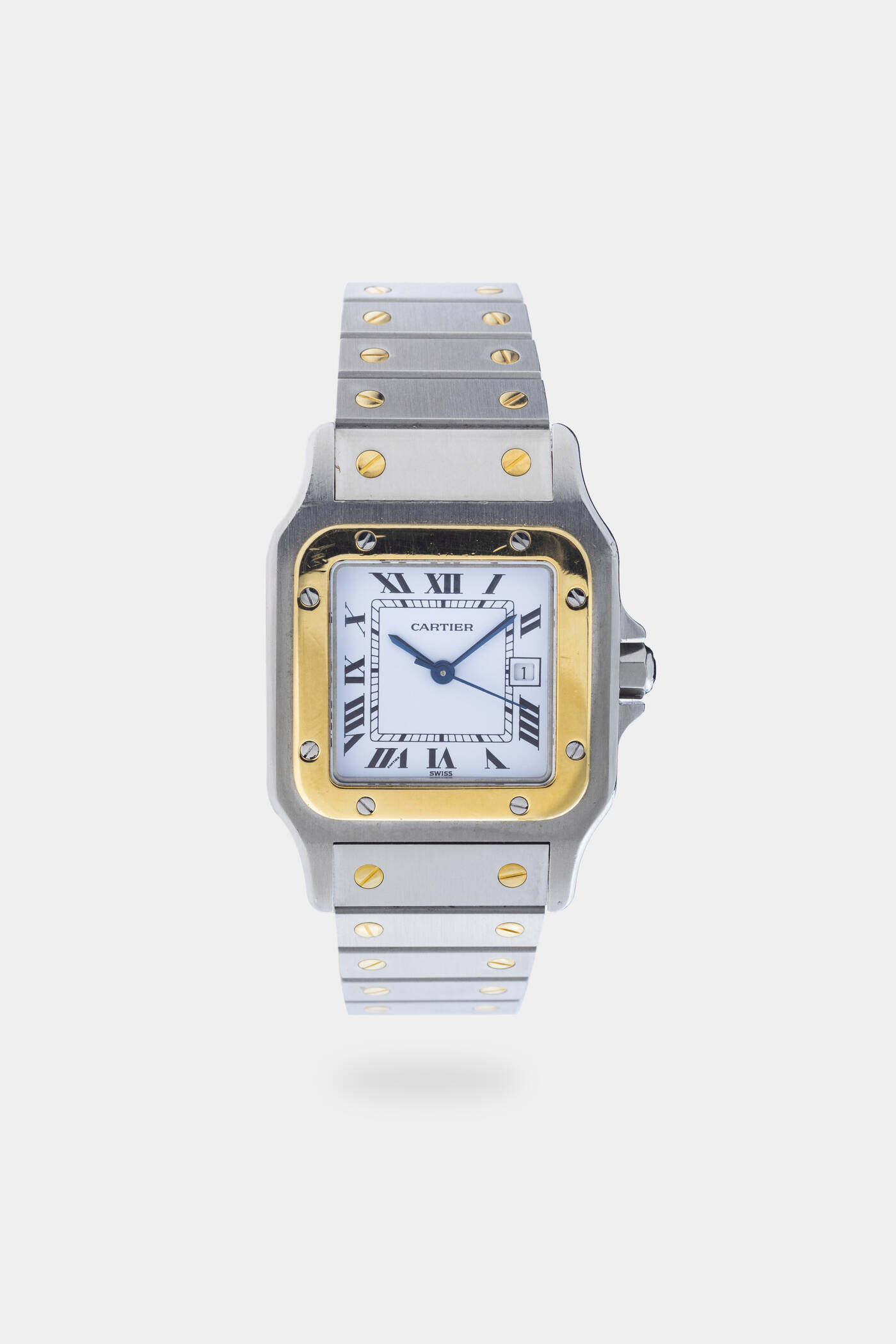 CARTIER - Mod. 'Santos' , ref.2961, anni '80