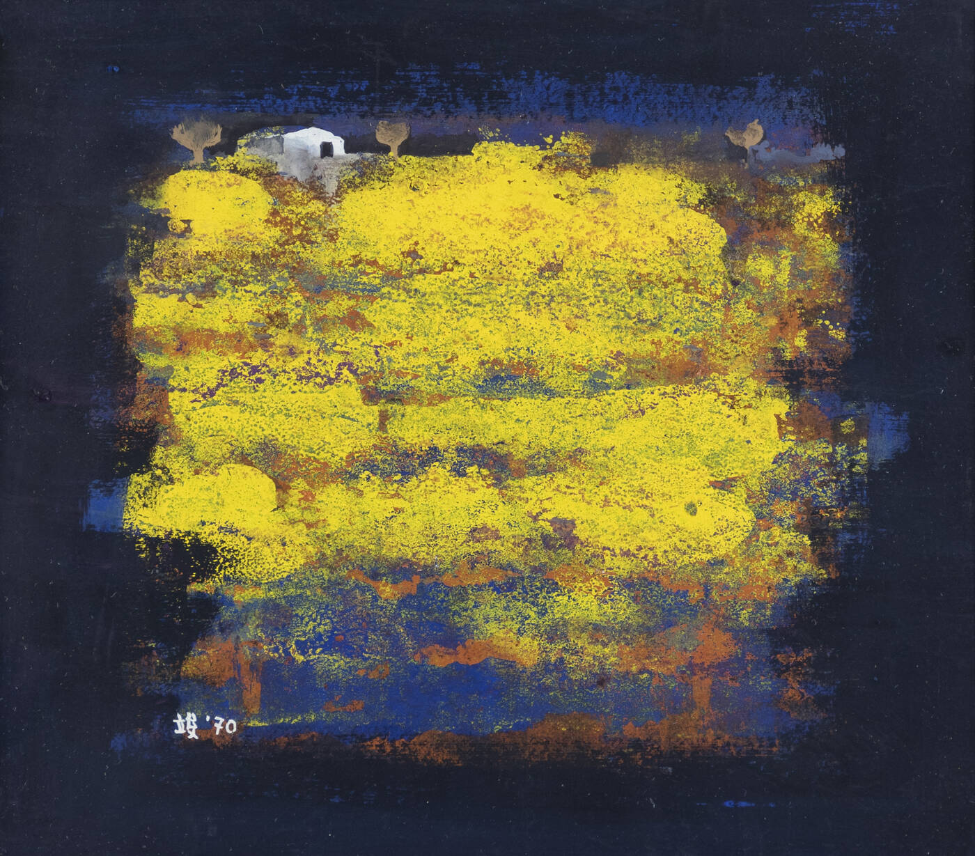 KATSUTOMI HORIKI - 'Paesaggio con casa'