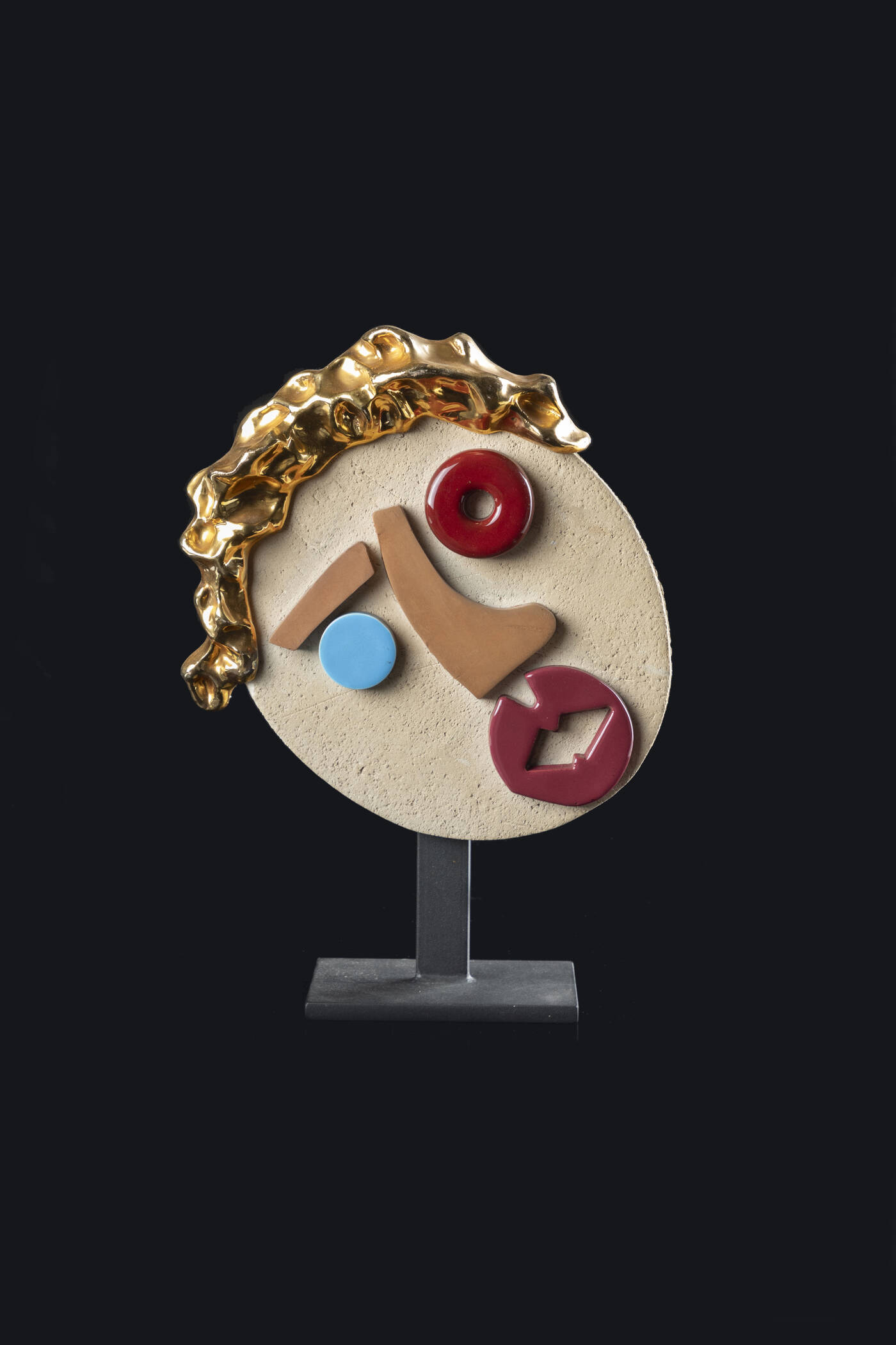 ENRICO BAJ - 'La favorita del presidente' 1992