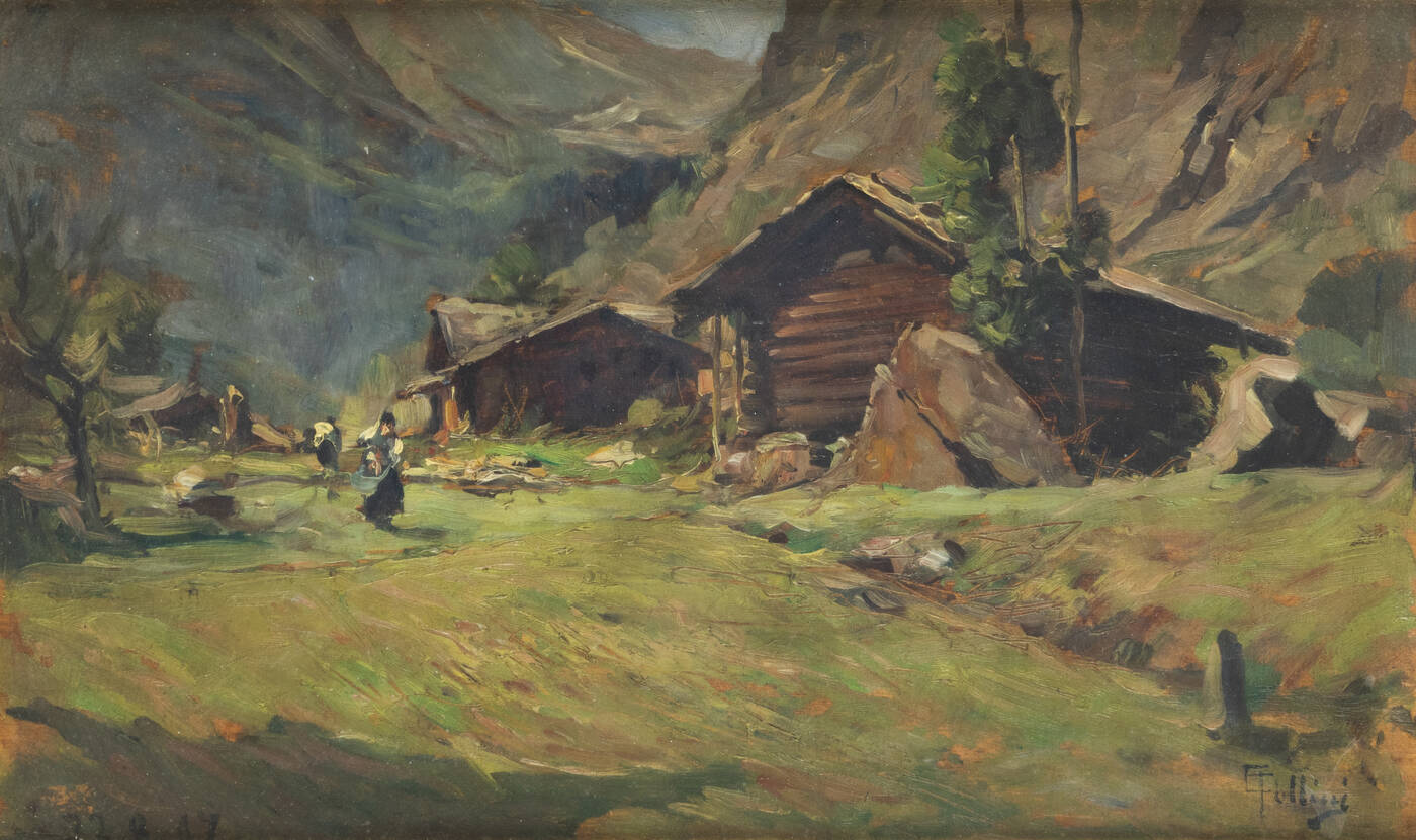 CARLO FOLLINI - 'Baite ad Alagna Sesia'