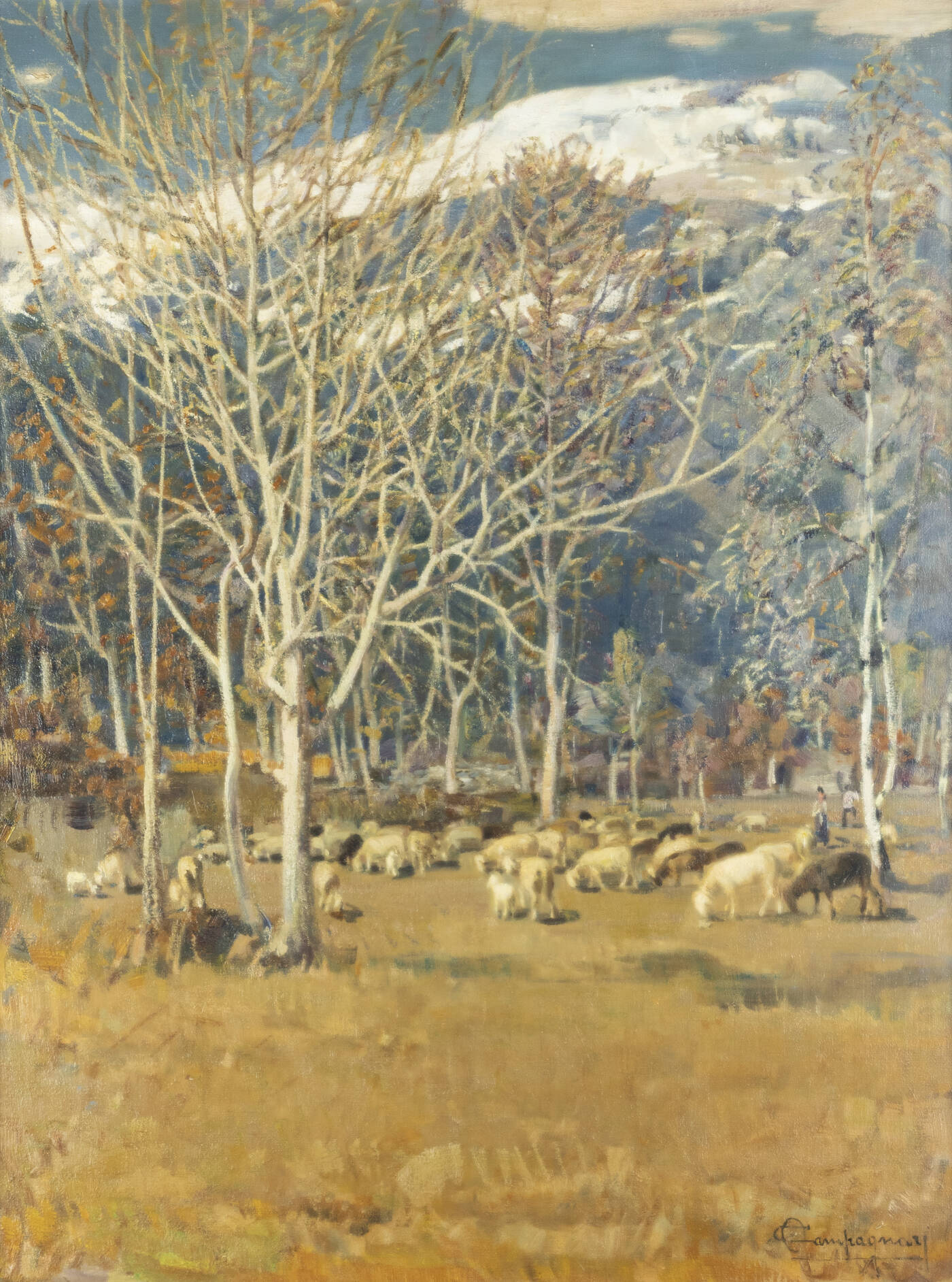 OTTORINO CAMPAGNARI - 'Val di Susa' 1970