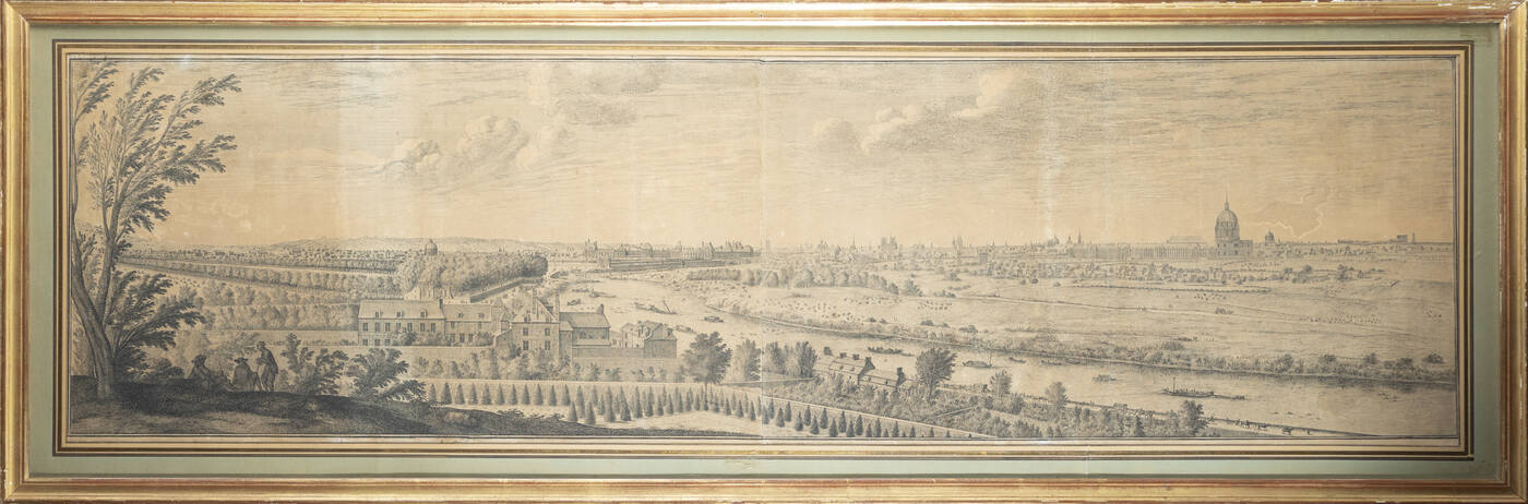 ACQUAFORTE - 'Veduta di Parigi'