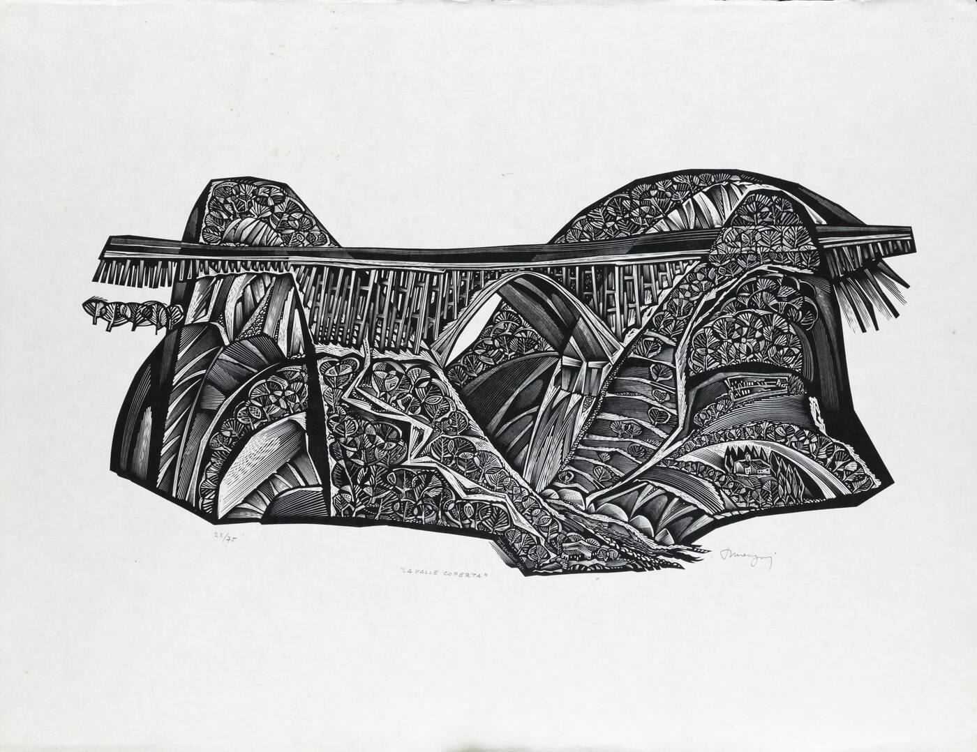 TRANQUILLO MARANGONI - 'La valle coperta'