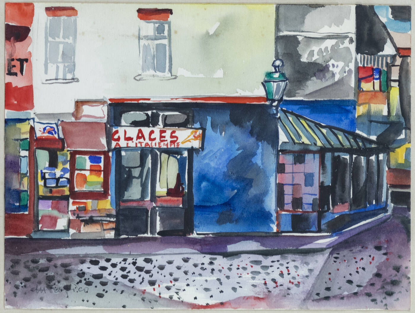 ETTORE FICO - 'Scorcio parigino'