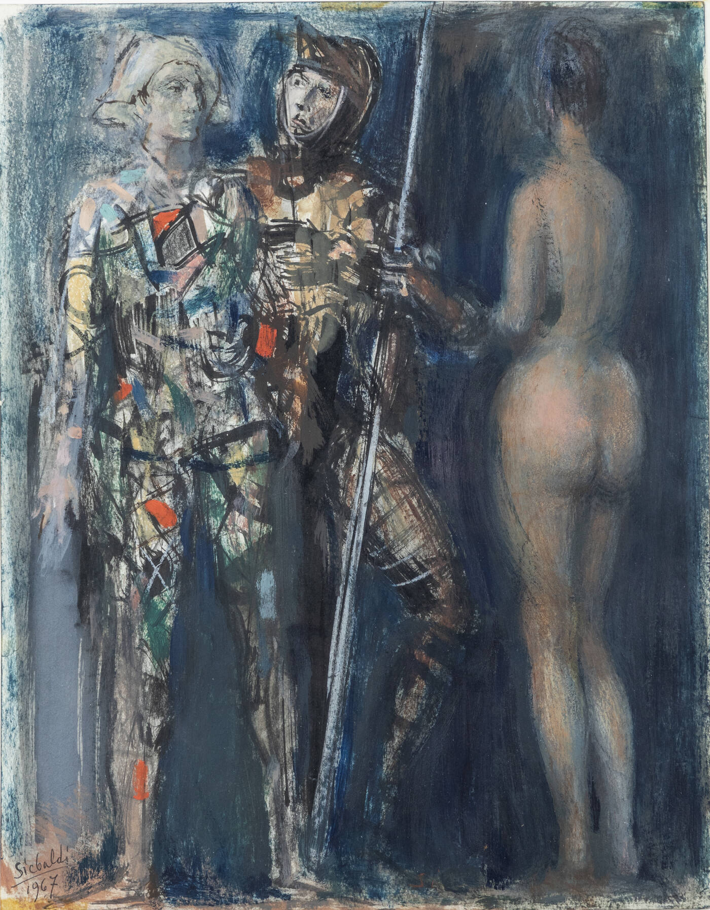 ADRIANO SICBALDI - 'In penombra' 1967