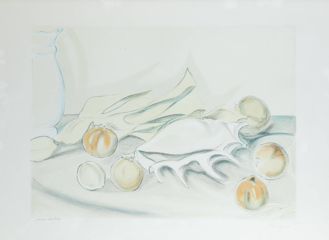 FRANCESCO MENZIO - 'Natura morta con conchiglia'