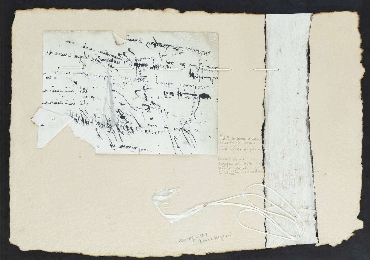 CLOTILDE CERIANA MAYNERI - 'Percorsi' 1987