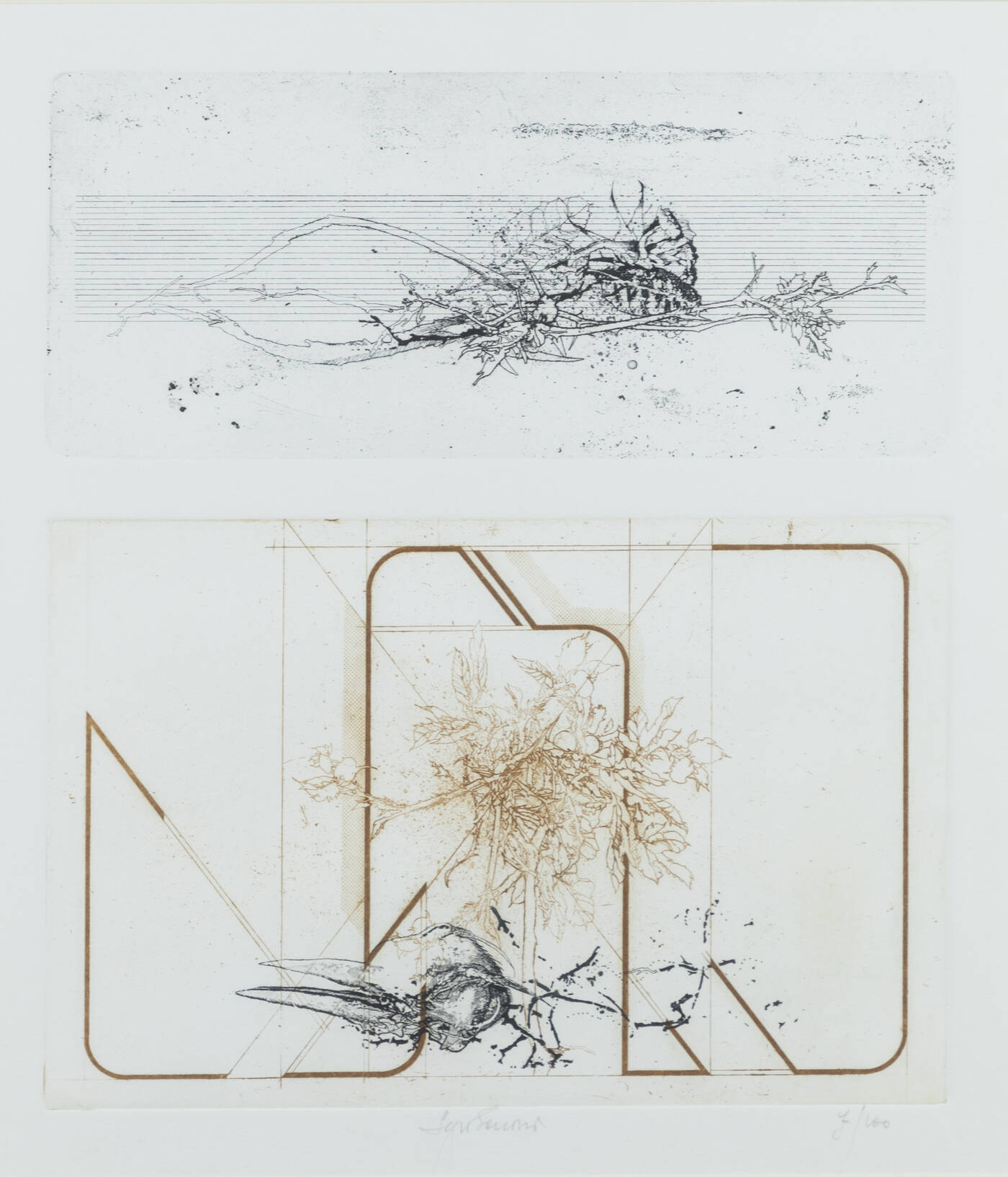 SERGIO SARONI - 'Composizione'