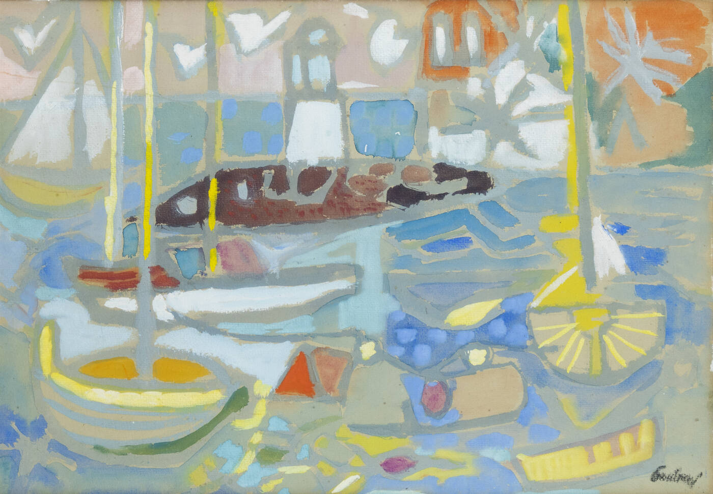 ENRICO PAULUCCI - 'Fantasie marine' 1945-50