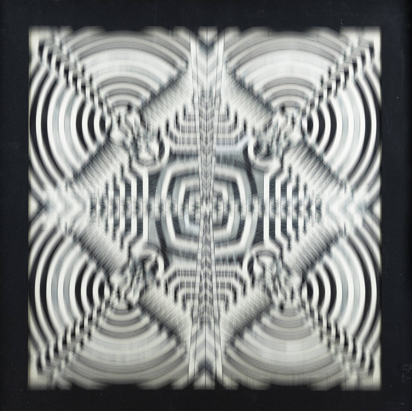 GUIDO BALDESSARI - 'Composizione vibrante' Venezia 1974