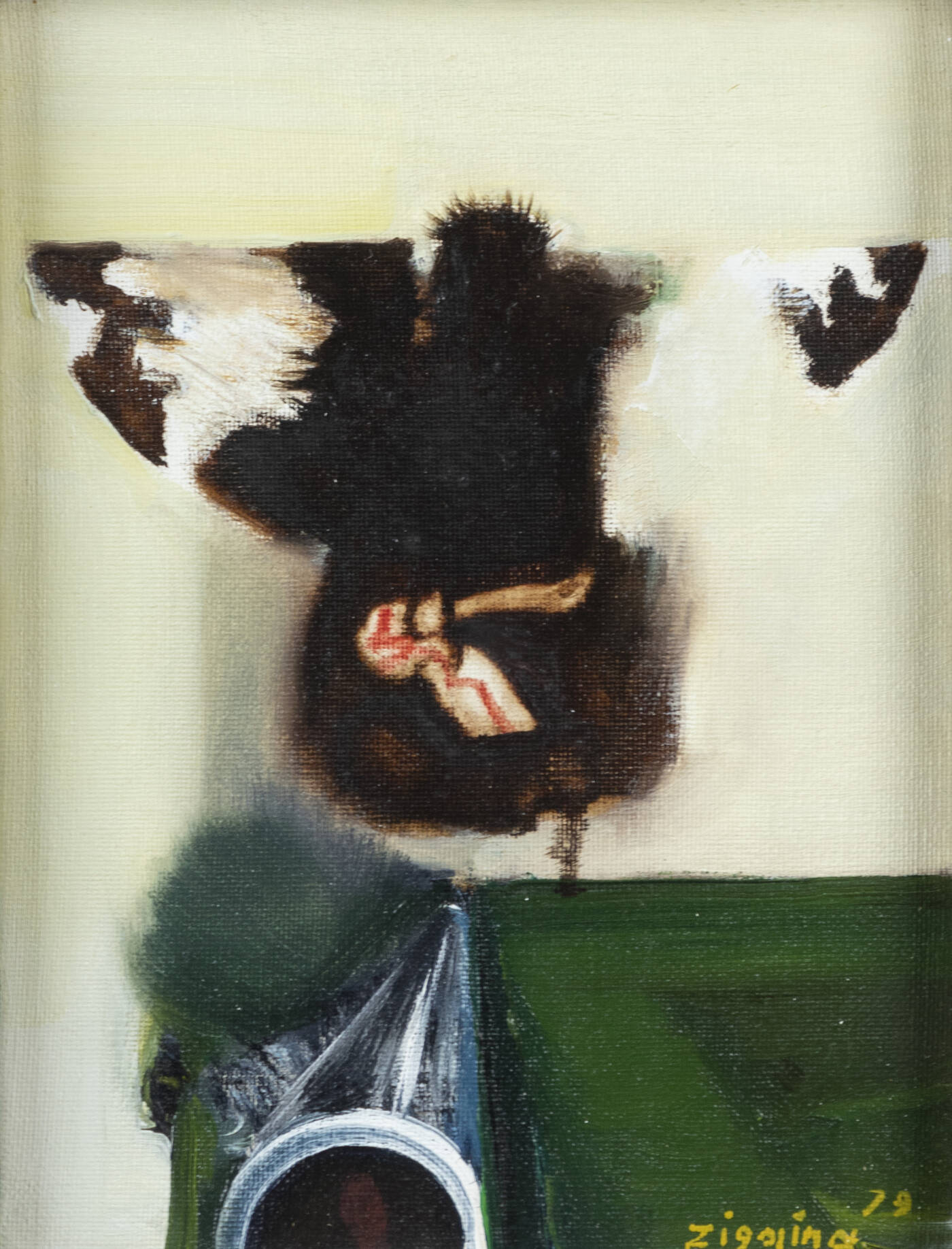 GIUSEPPE ZIGAINA - 'Senza titolo' 1979