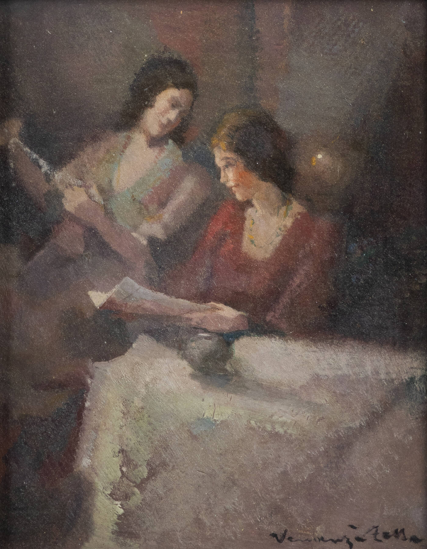 VENANZIO ZOLLA - 'Le amiche' anni '20/'30