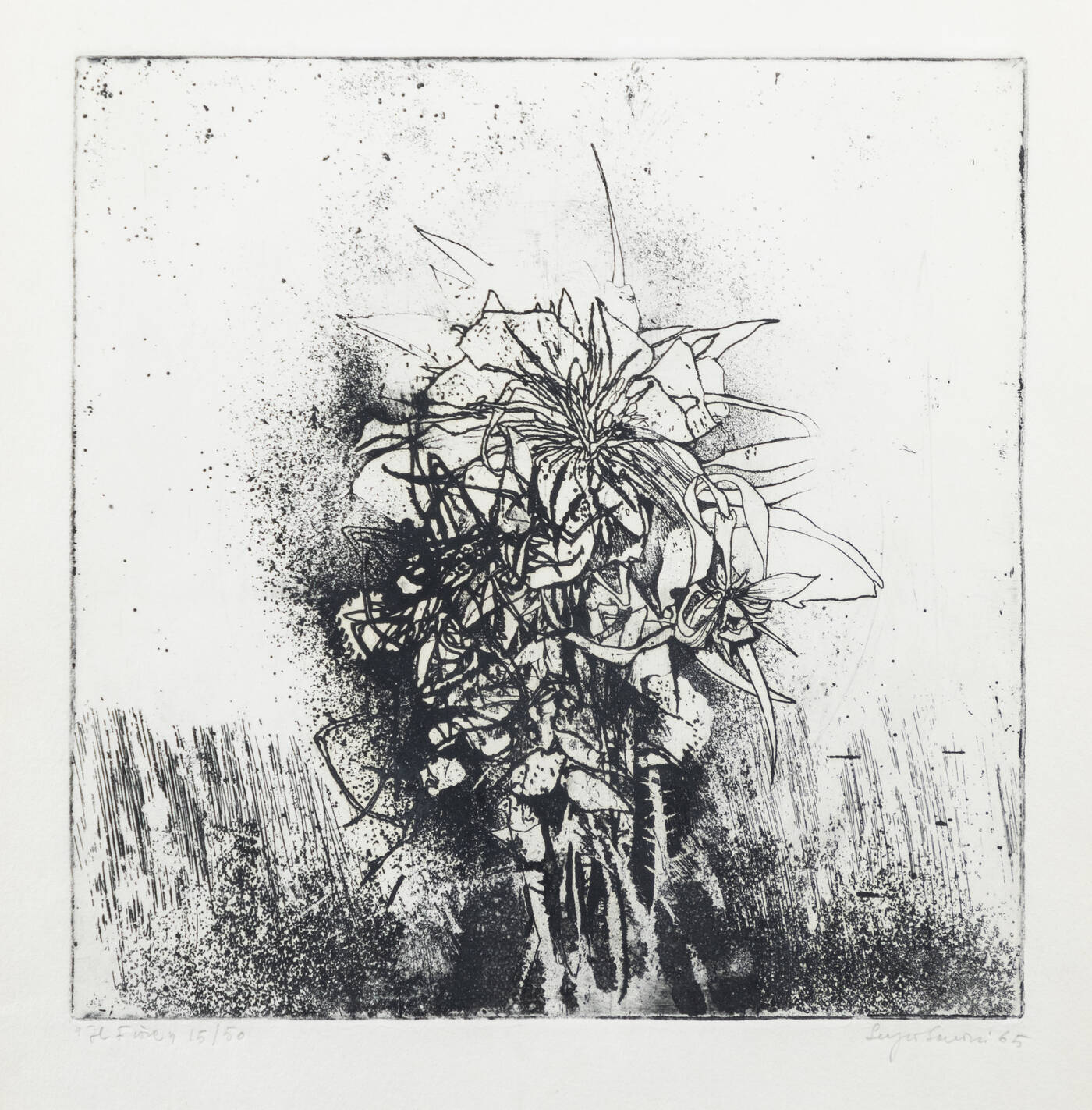 SERGIO SARONI - 'Il fiore' 1965