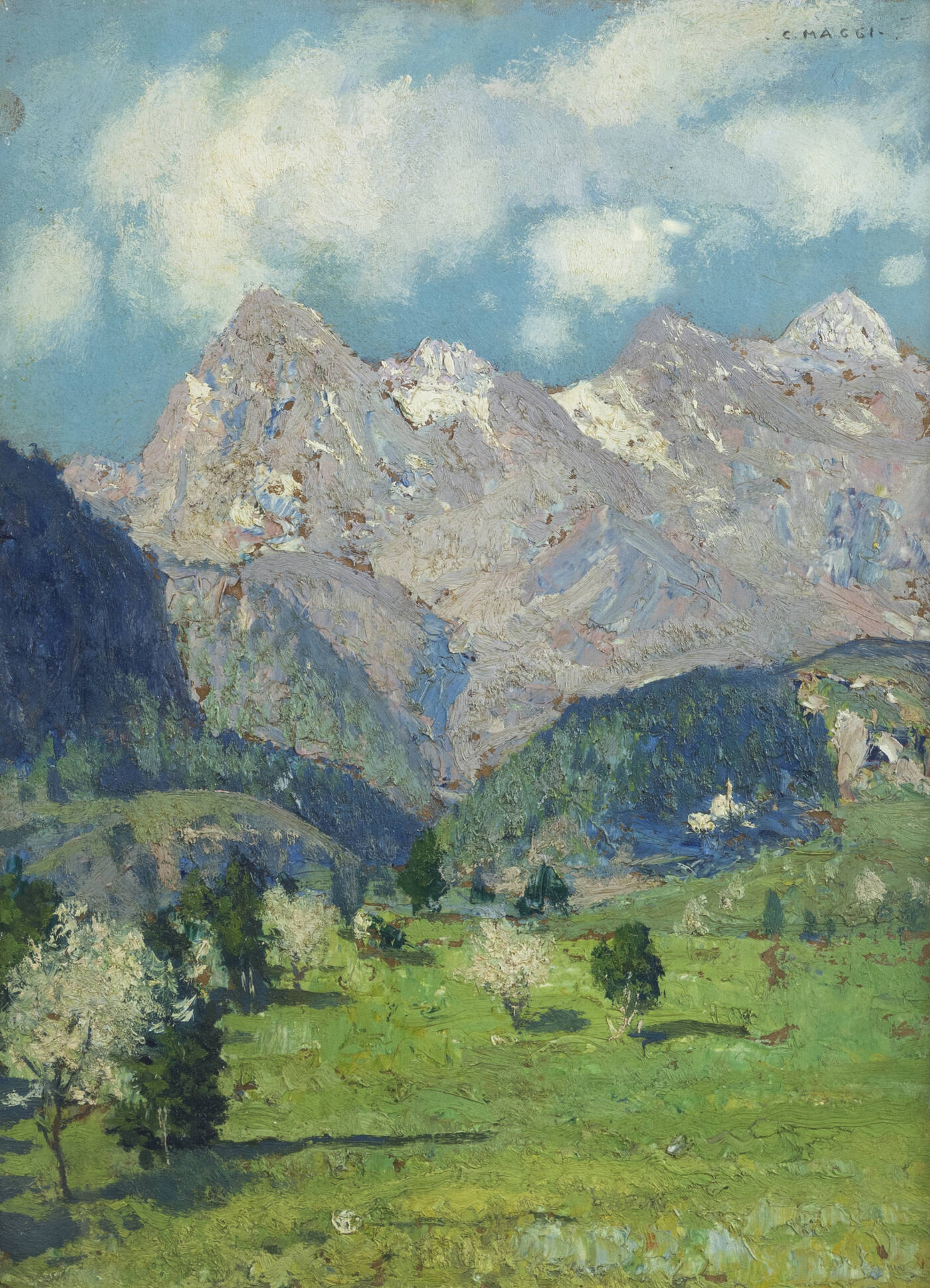 CESARE MAGGI - 'Champoluc'