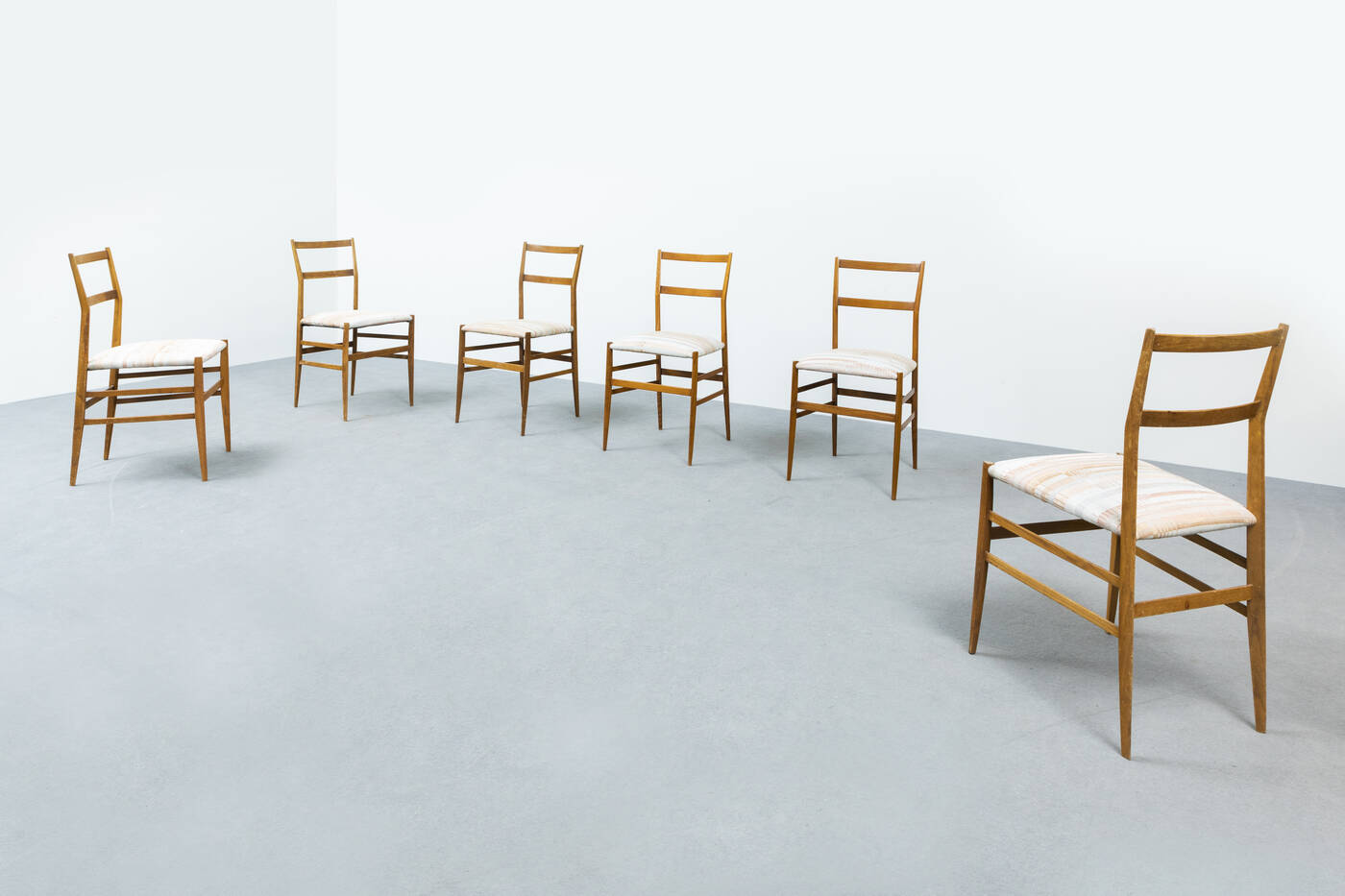 GIO PONTI - Sei sedie mod. Superleggera