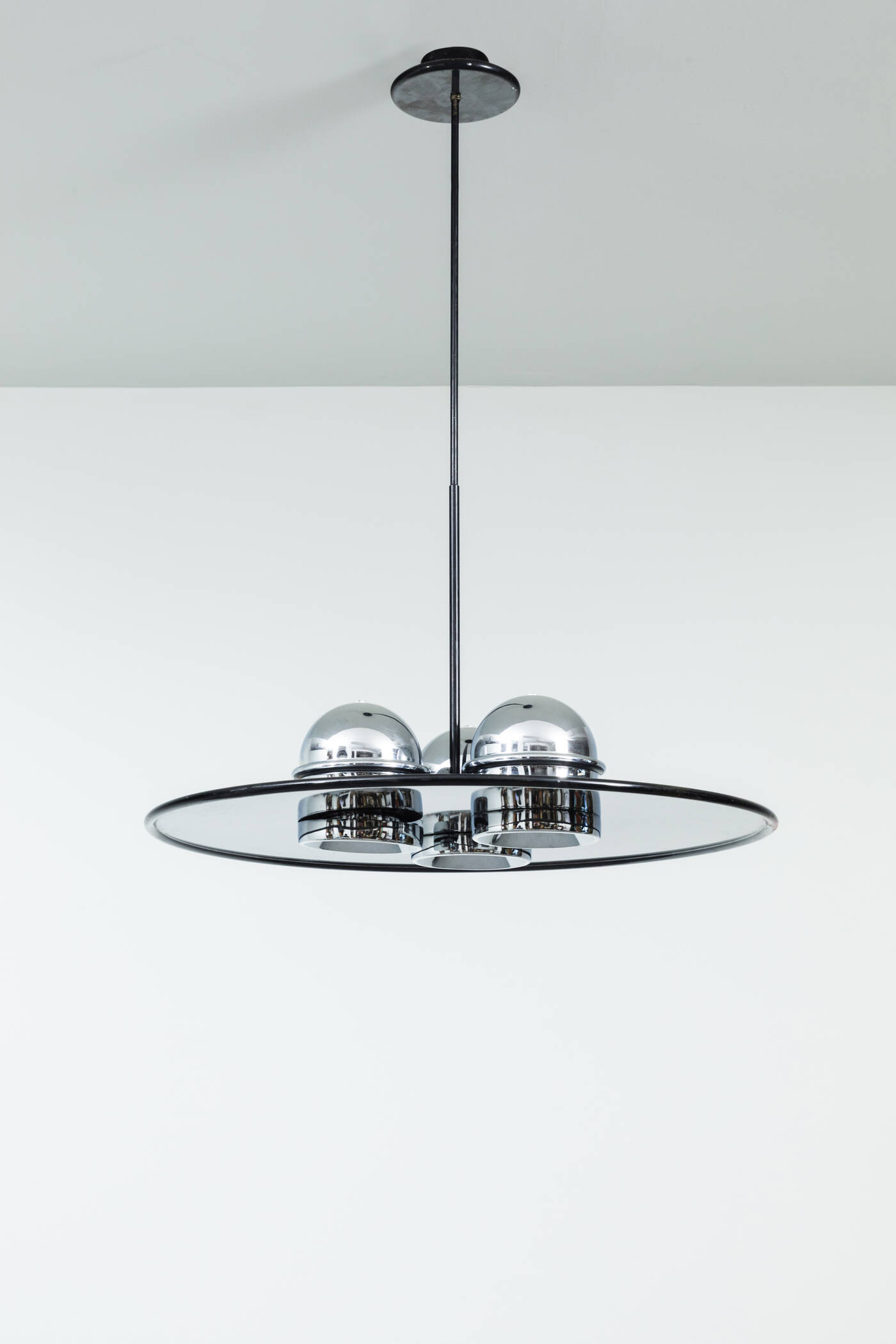 ETTORE SOTTSASS - Lampadario a sospensione mod. 19022 Lampros