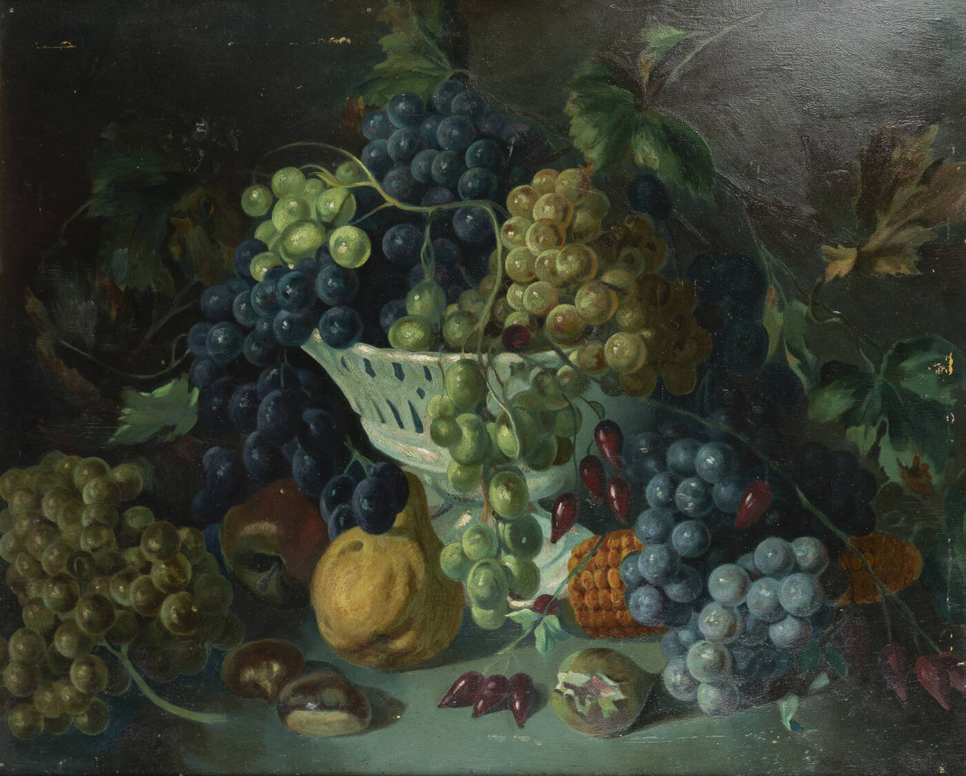 PITTORE ANONIMO DEL XIX SECOLO - 'Frutta'