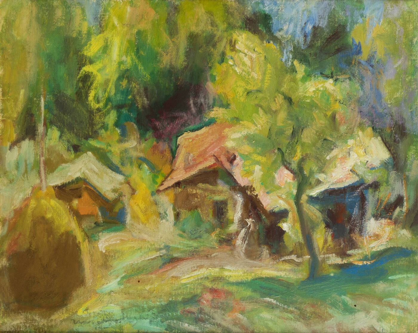 MARIO MICHELETTI - 'Cascinali in montagna' 1974