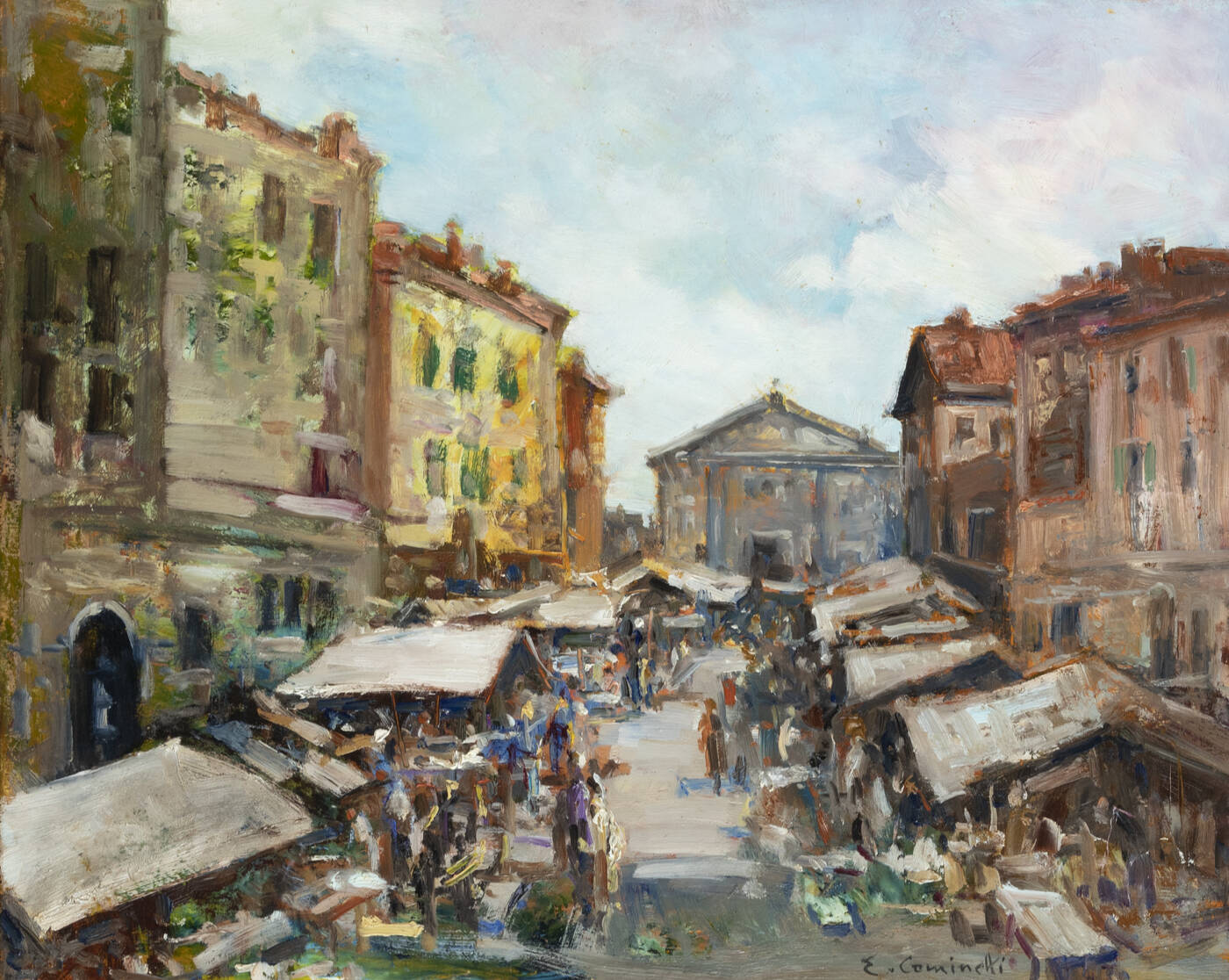 ERNESTO COMINETTI - 'Mercato'
