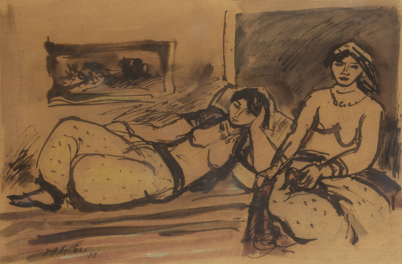 GIULIO DA MILANO - 'Figura' 1938