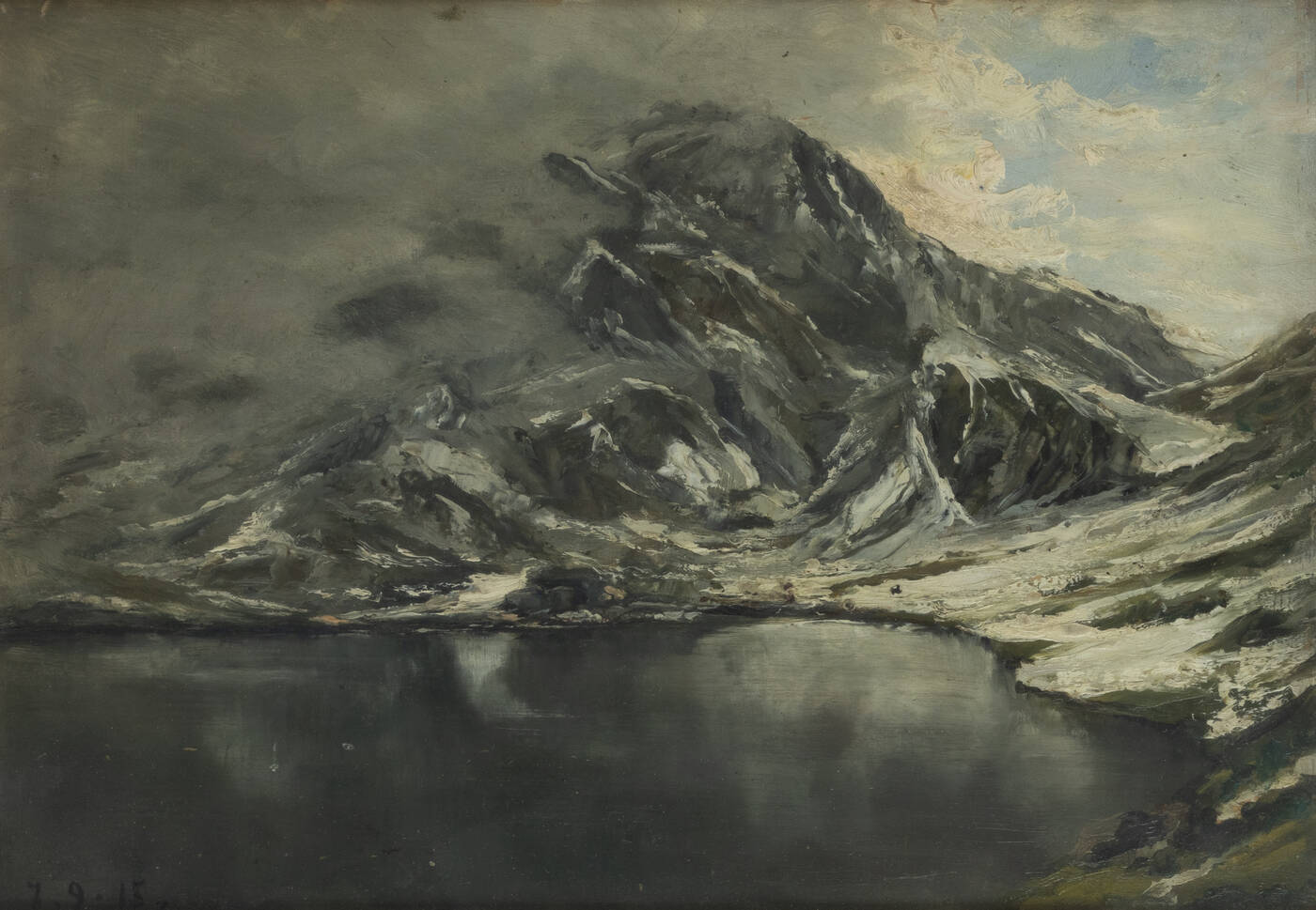NINA DELLEANI - 'Lago alpino' 7/9/1915