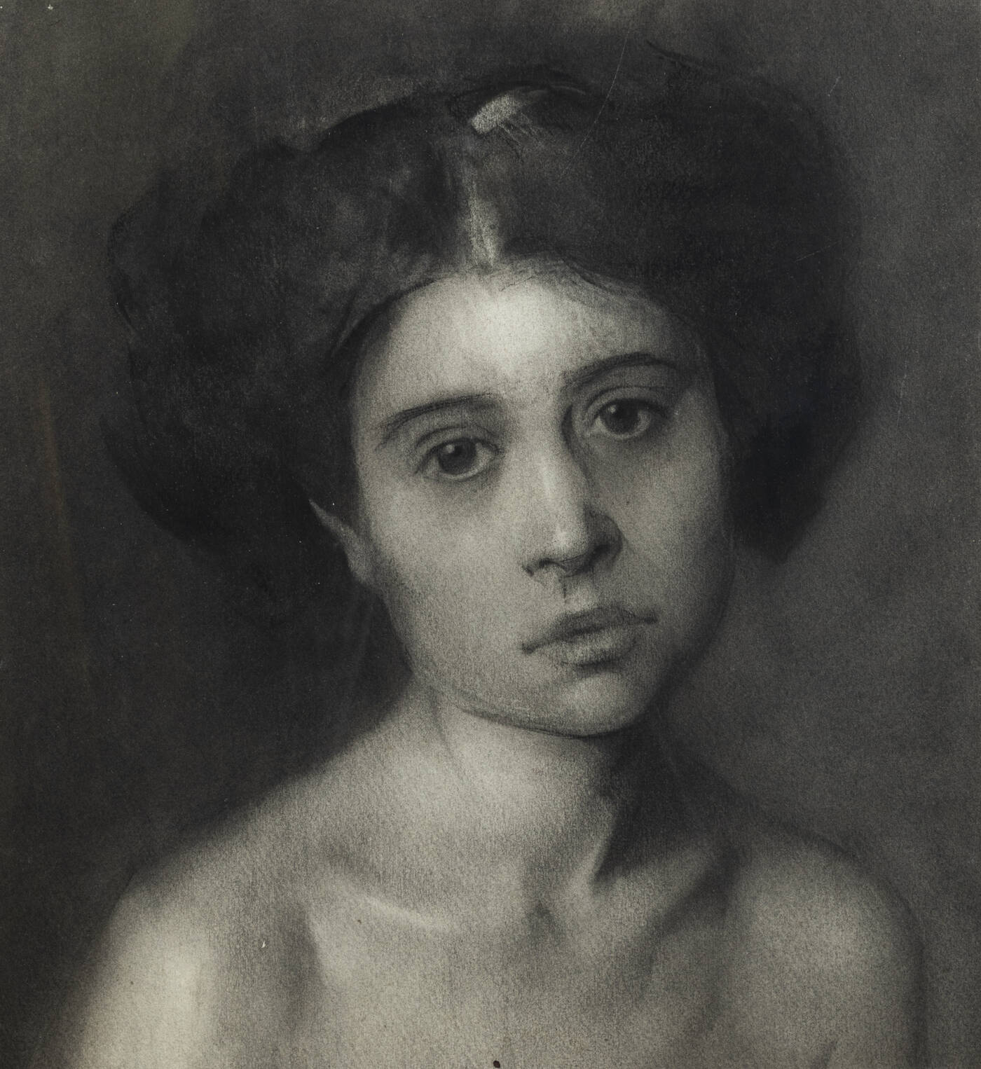 PITTORE ANONIMO - 'Ritratto di fanciulla'