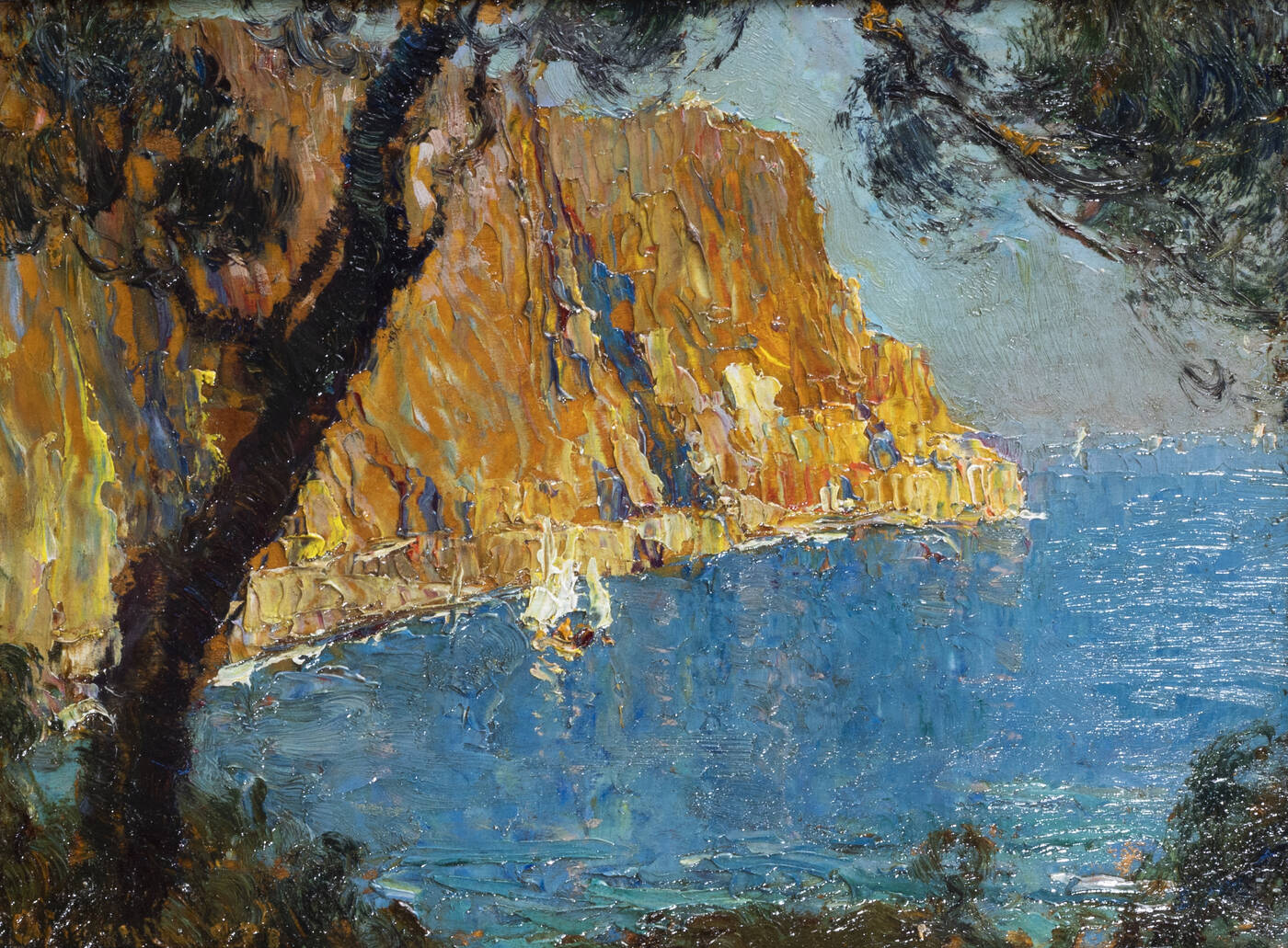 LIDIO AJMONE - 'Portofino' 1930 ca