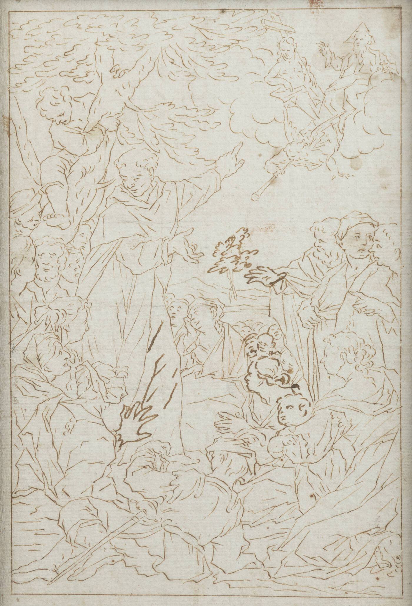 ROSS JOHAN (Attribuito) - 'Soggetto religioso'