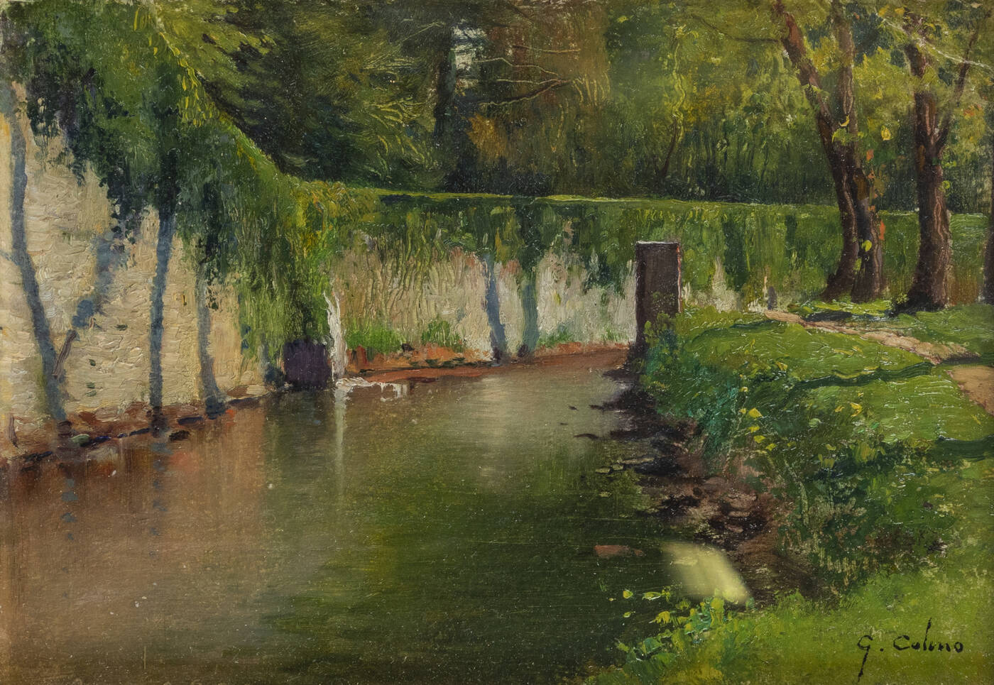 GIOVANNI COLMO - 'Nel parco di Morozzo' 24/IV/923