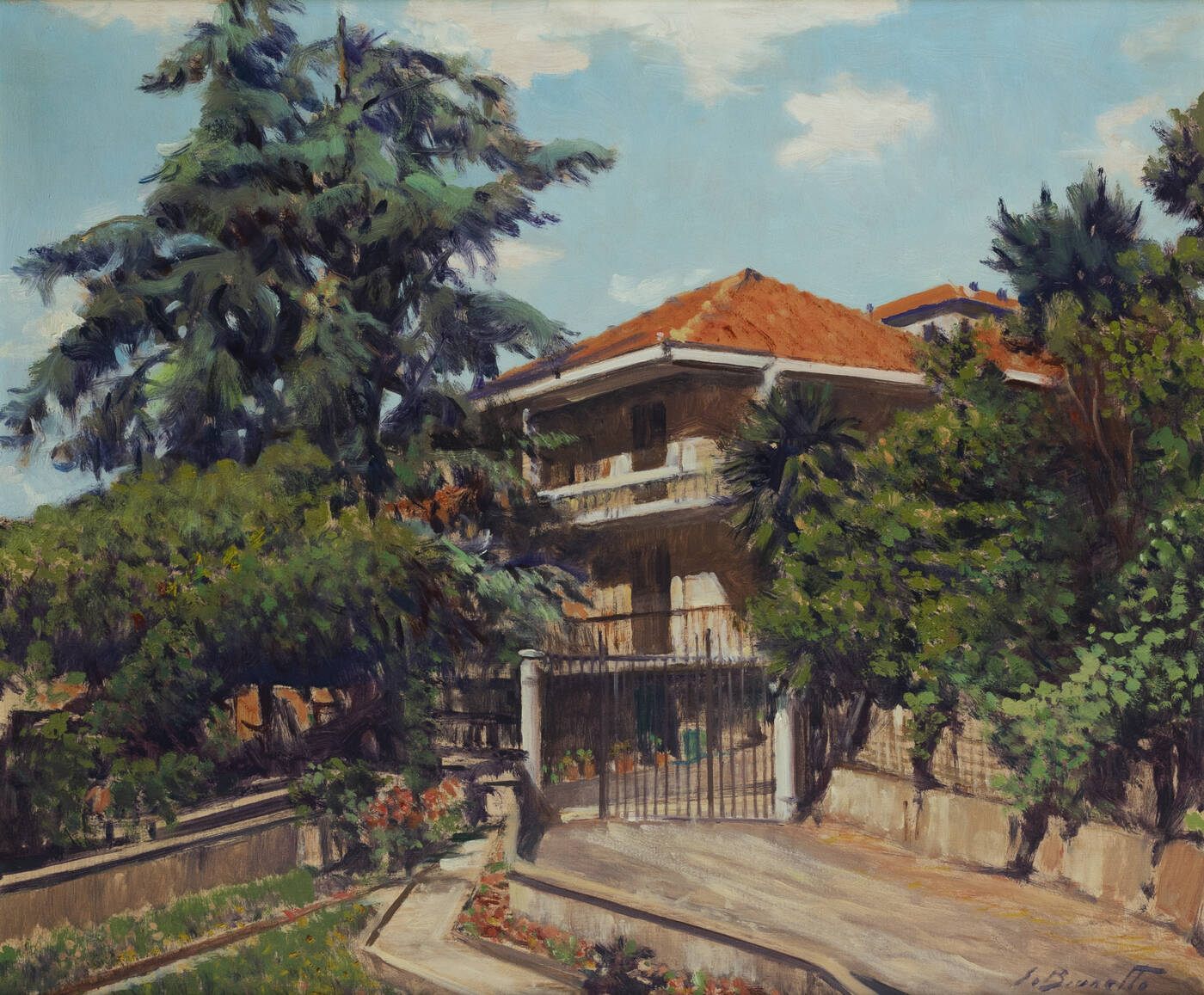 SILVIO BRUNETTO - 'Villa di Cavoretto' 2001