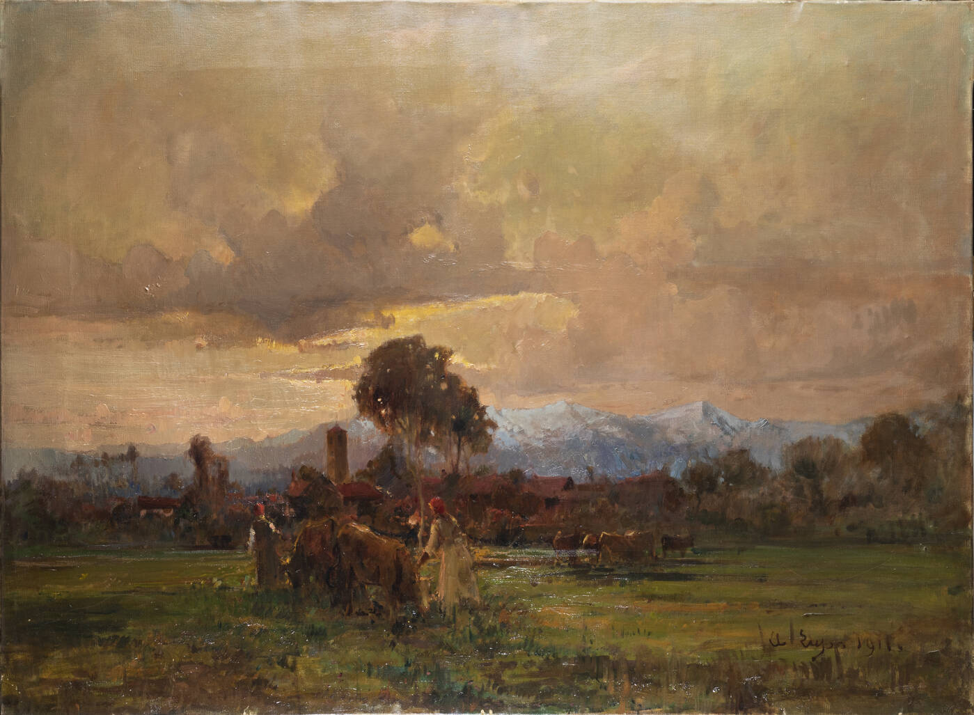 ALESSANDRO LUPO - 'Pascolo' 1911