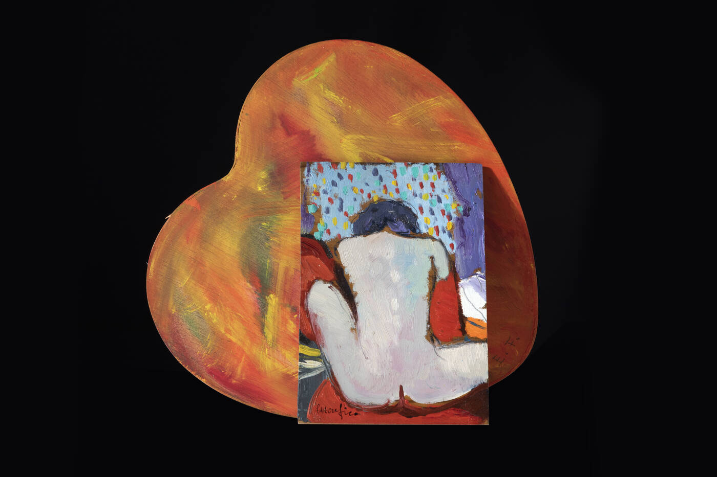 ETTORE FICO - 'Nudo di schiena'