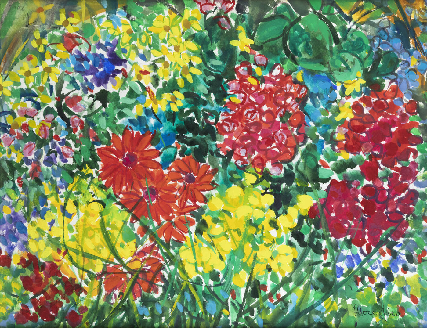 ETTORE FICO - 'Fiori' 2002