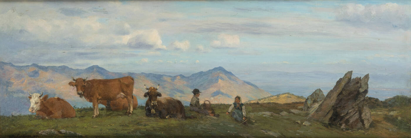 MARCO CALDERINI - 'A 1600 metri sul livello del mare' 1893