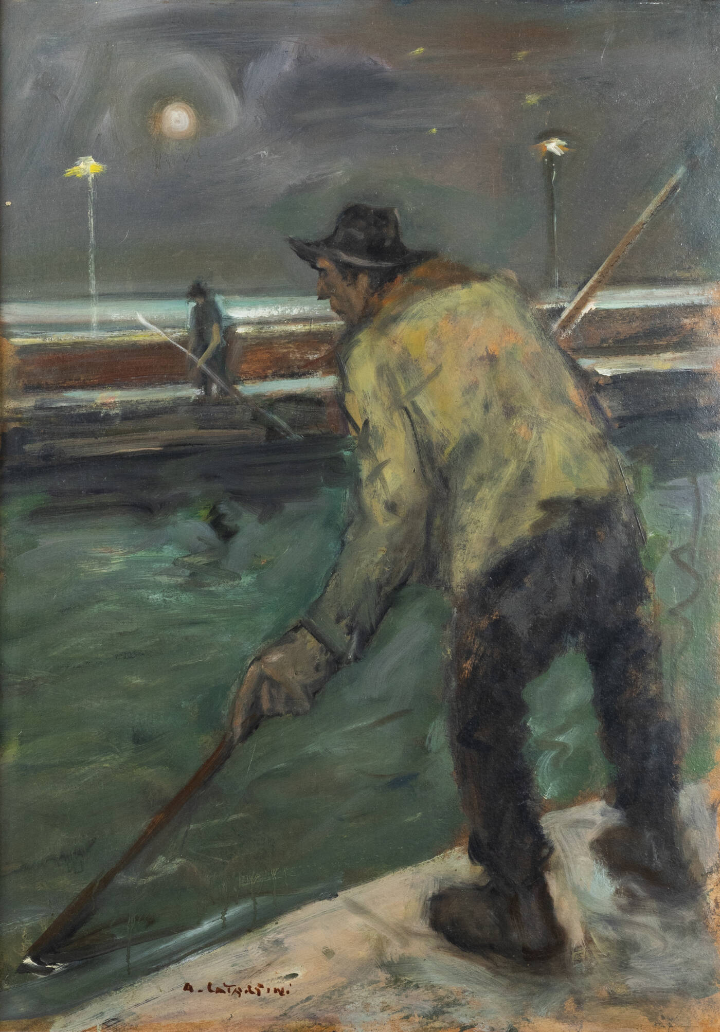 ALFREDO CATARSINI - 'La pesca della anguille cieche'