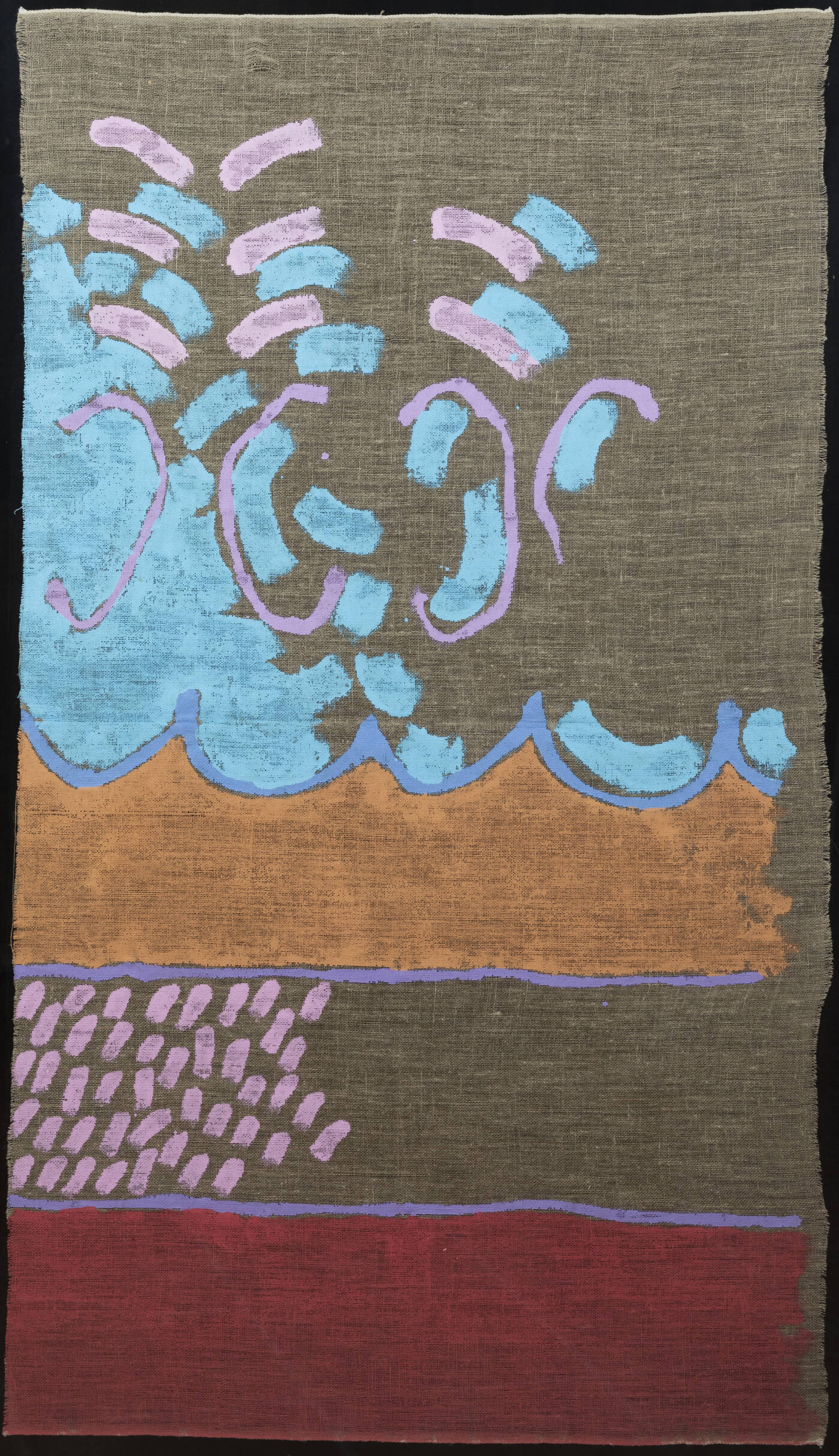 GIORGIO GRIFFA - 'Senza titolo' 1986