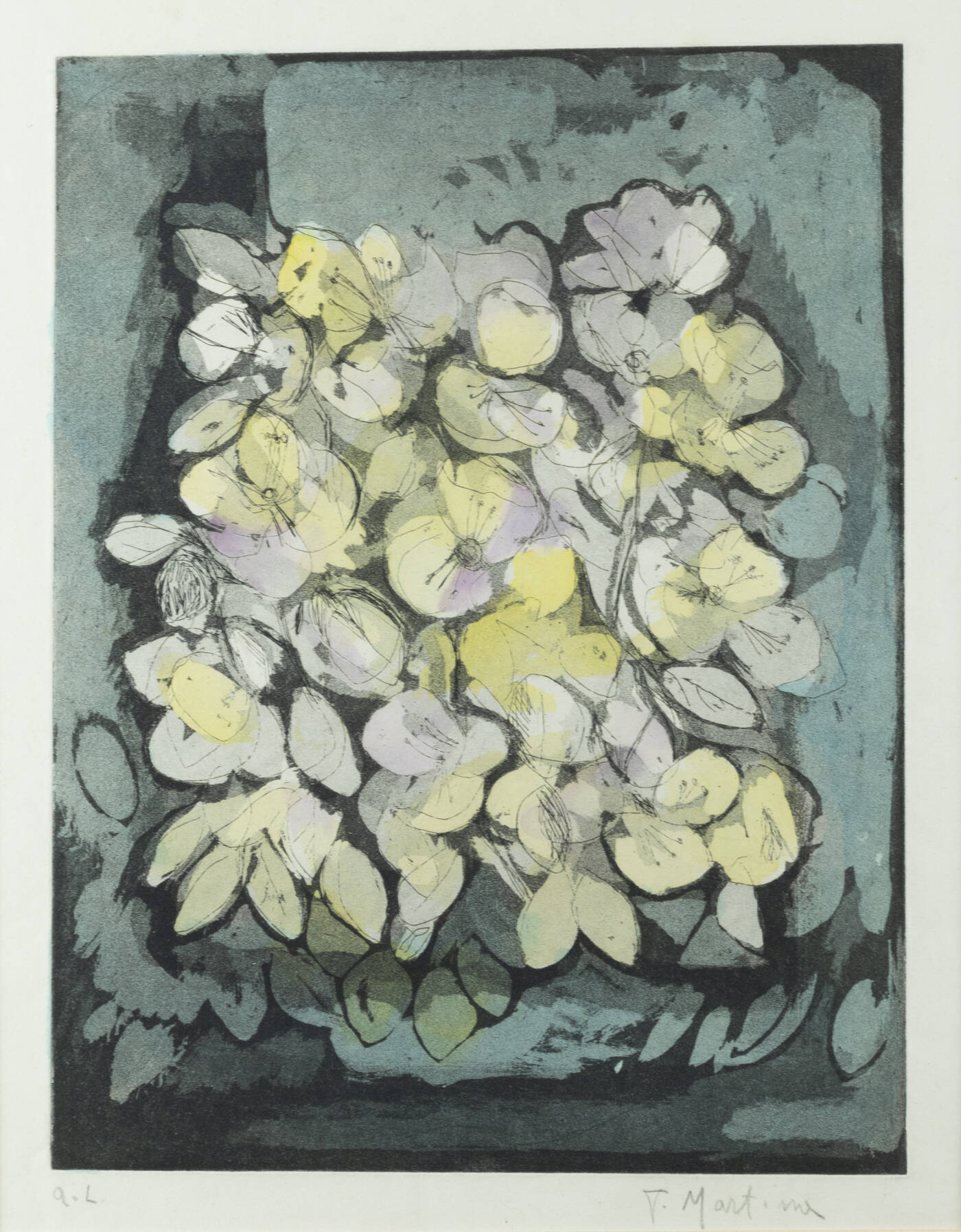 PIERO MARTINA - 'Fiori' 1967