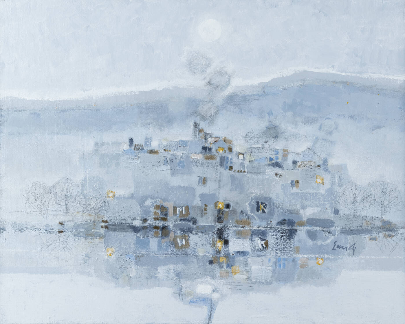 FERNANDO EANDI - 'Nebbia sul fiume' gennaio 2002