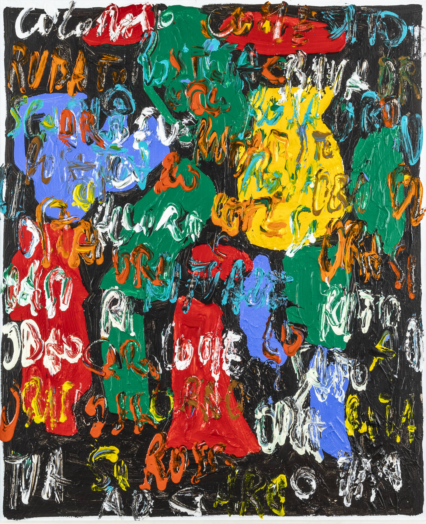 GIORGIO MOISO - 'Scritto misto' 1992