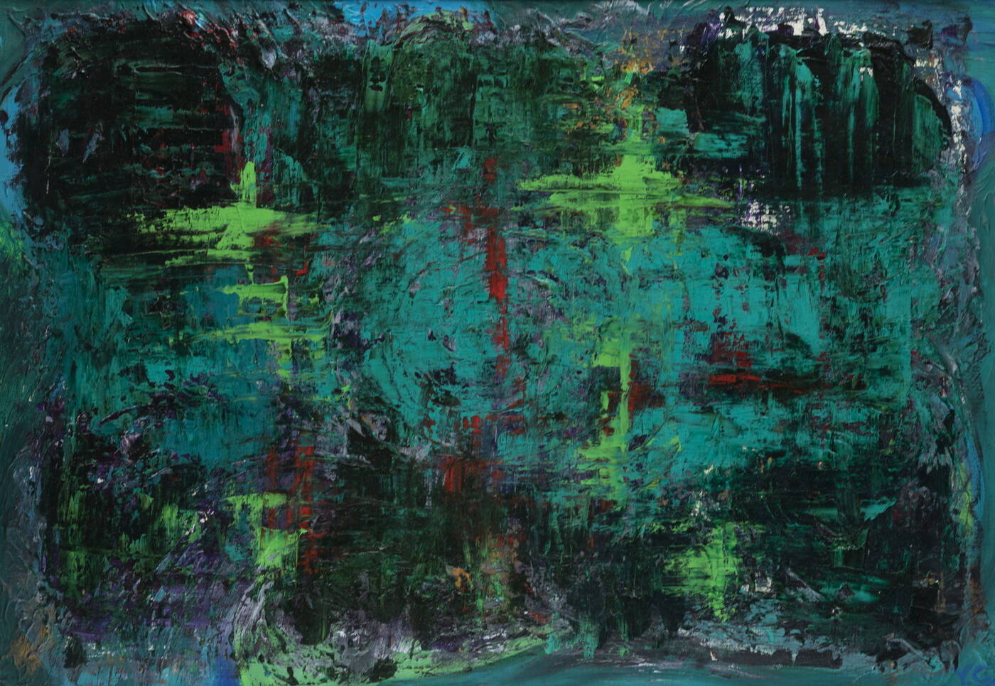 PITTORE NON IDENTIFICATO - 'Mistero nascosto'