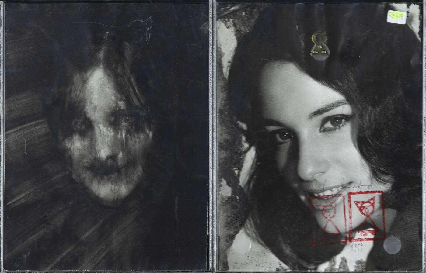 PAOLO LEONARDO - 'Senza titolo (volto femminile)' 1999