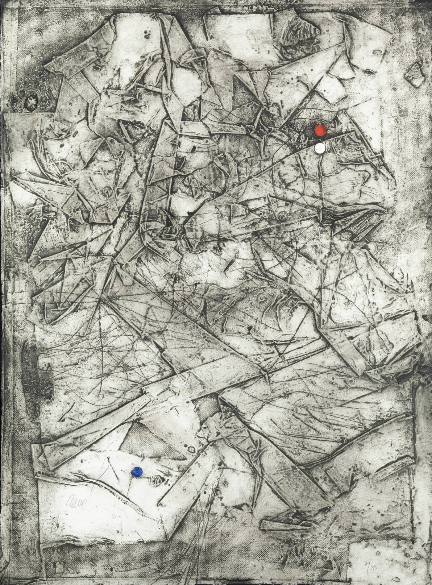 ANTONI CLAVE' - 'Senza titolo'