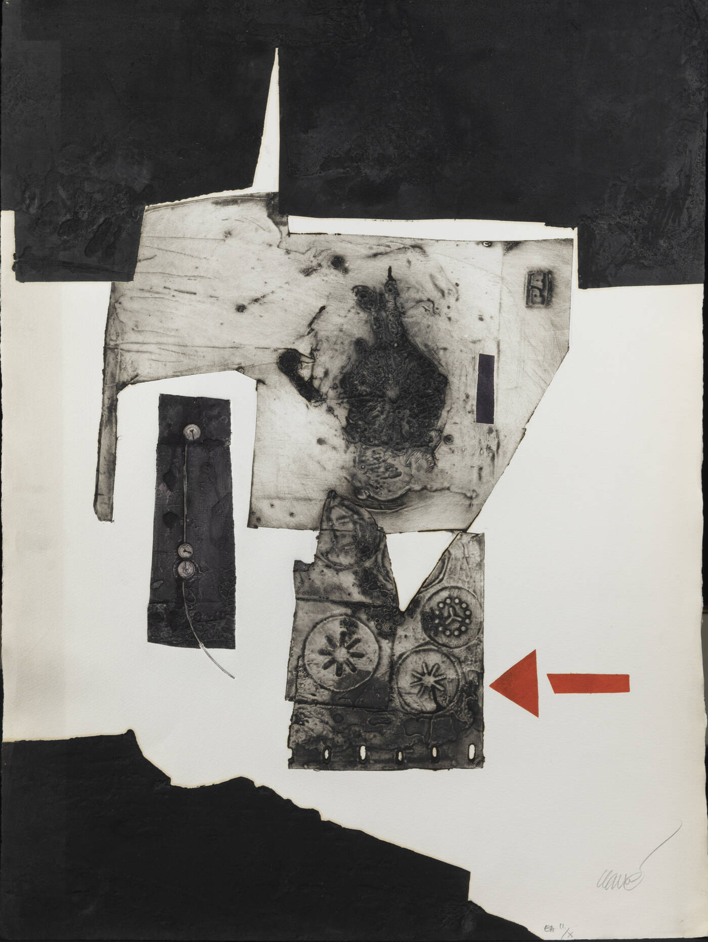 ANTONI CLAVE' - 'Senza titolo'