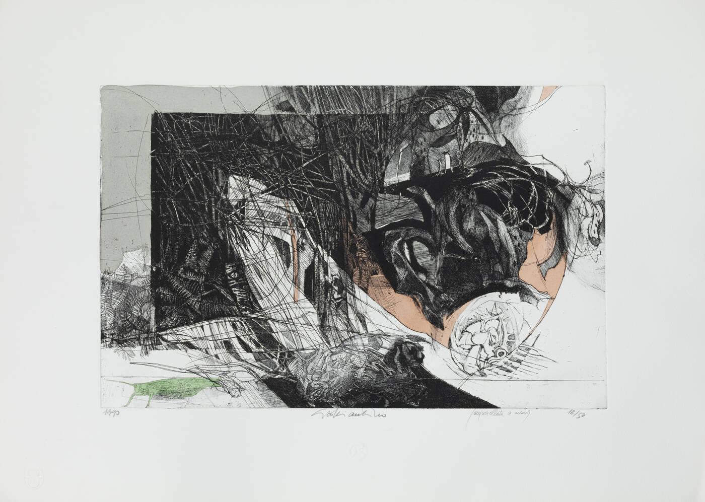 GIACOMO SOFFIANTINO - 'Sottobosco' 1990