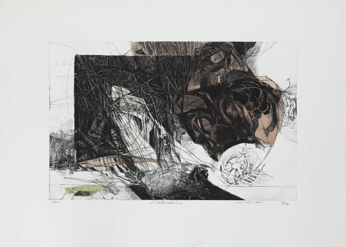 GIACOMO SOFFIANTINO - 'Sottobosco' 1990