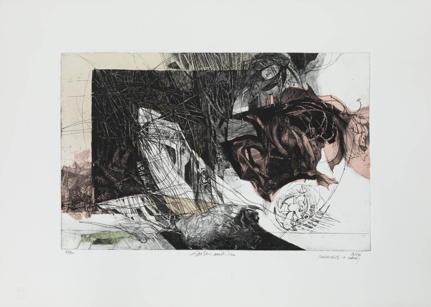 GIACOMO SOFFIANTINO - 'Sottobosco' 1990