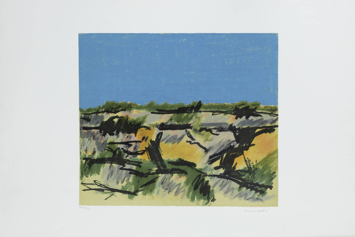 ENNIO MORLOTTI - 'Paesaggio'