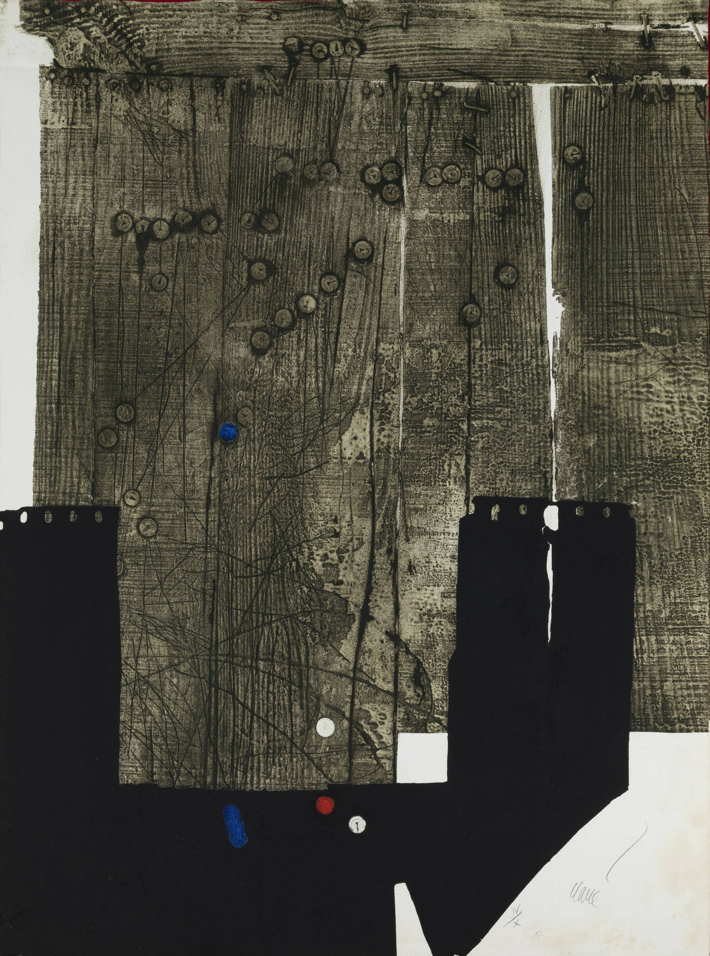 ANTONI CLAVE' - 'Senza titolo'